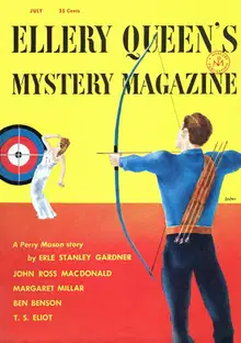 Ellery QueenвЂ™s Mystery Magazine. Vol. 24, No. 1. Whole No. 128, July 1954
