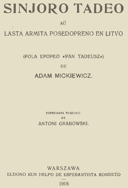 Sinjoro Tadeo