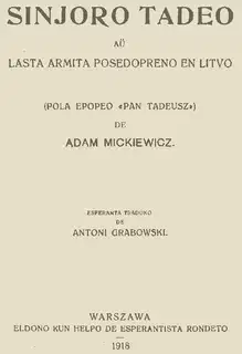 Sinjoro Tadeo